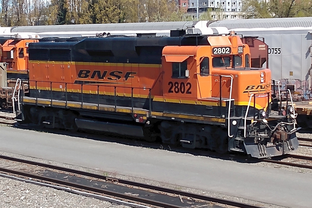 BNSF 2802 nee UP GP30